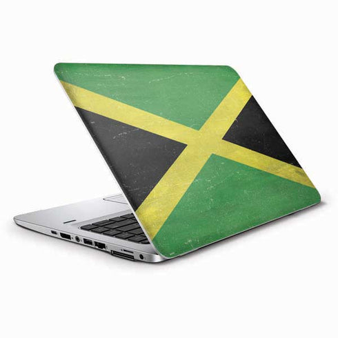 Jamaica Flag Distressed HP Elitebook Skin
